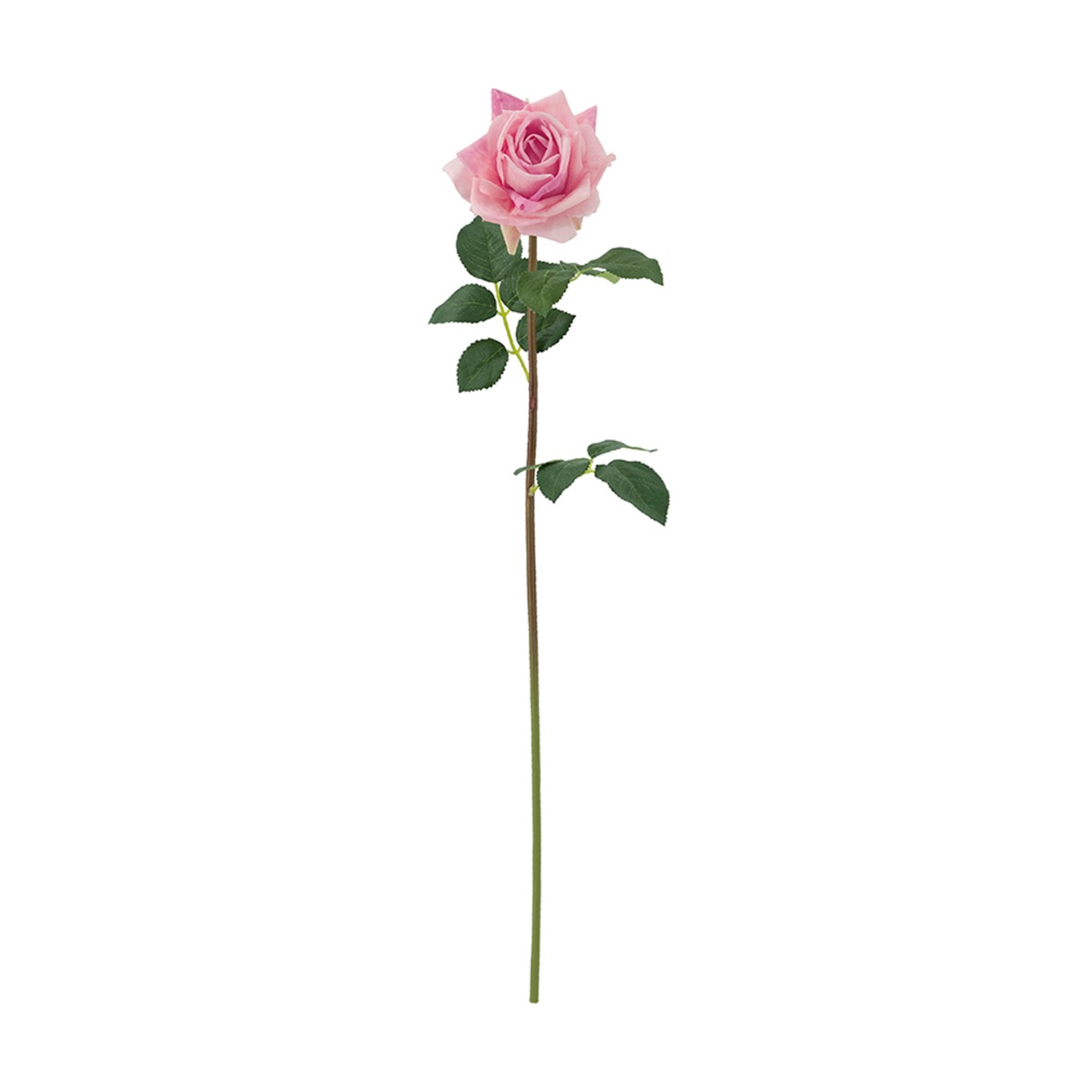 Artekko Artekko Real Touch Κλαδί Ροζ Τριαντάφυλλου (11x27x72)cm A0005-PINK
