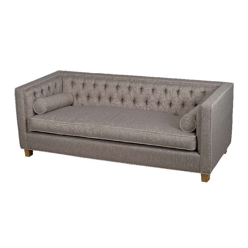 Artekko Artekko Yustract Καναπές Τριθέσιος Μπέζ (209x81x210)cm AV41901