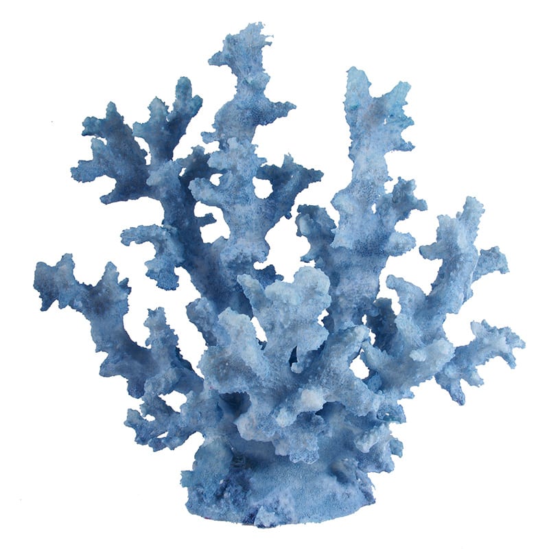 Artekko Artekko Coral Διακοσμητικό Κοράλλι Ρητίνη Γαλάζιο (25x16.5x27)cm AV75309