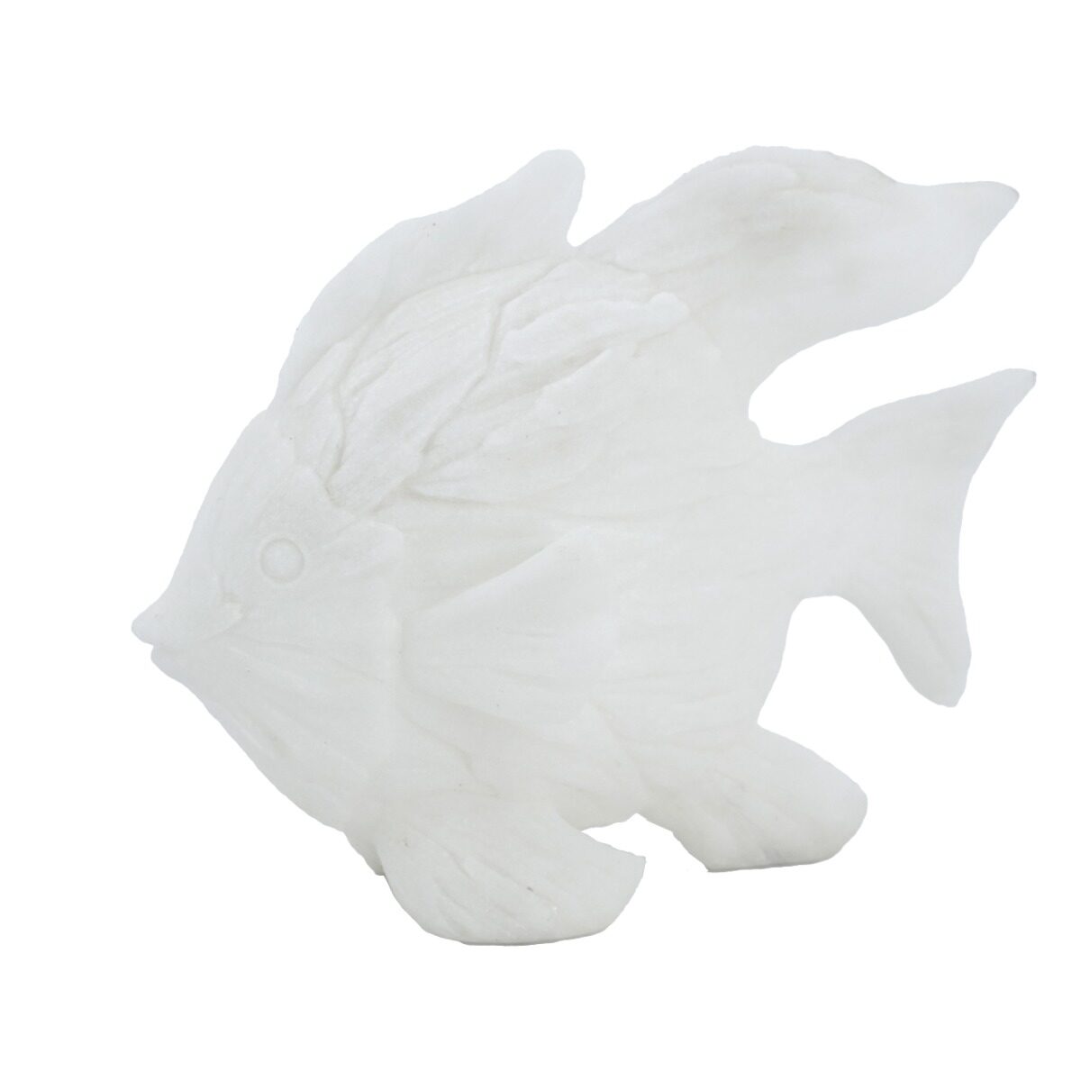 Artekko Artekko Animal Λευκό Διακοσμητικό Ψάρι Ρητίνης (33.5x15.5x27)cm B0064