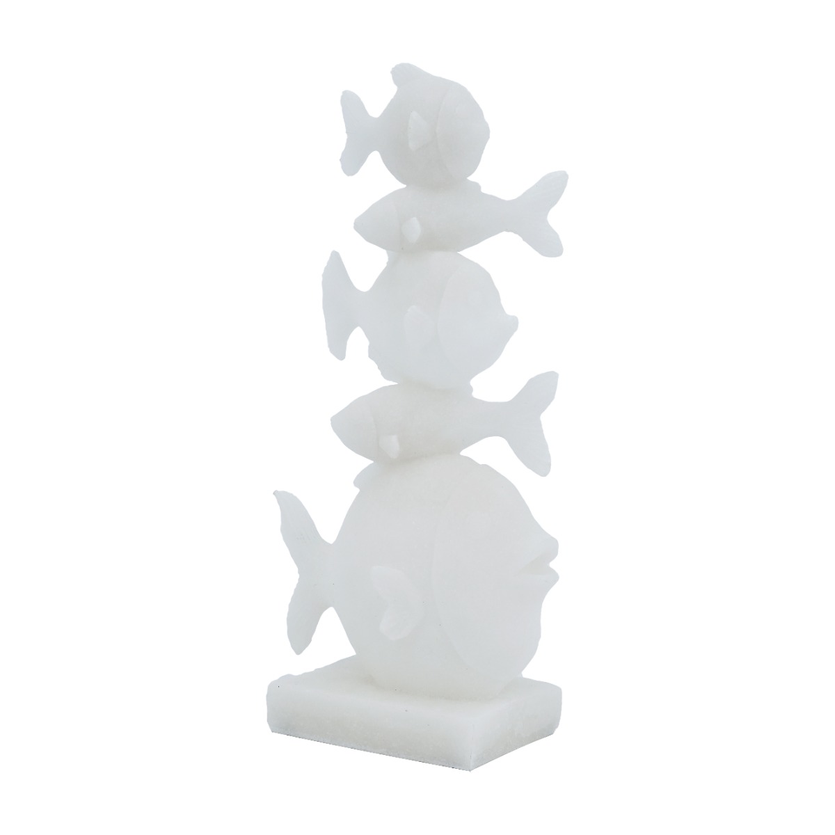 Artekko Artekko Animal Λευκά Διακοσμητικά Ψάρια Ρητίνης (16x8.2x30.5)cm B0065