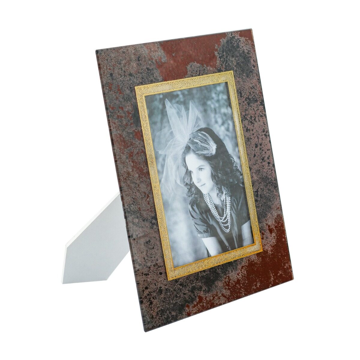Artekko Artekko Zenn Καφέ Γυάλινη Κορνίζα για Φωτογραφία 5Χ7" (21.6x26.7x1.7)cm B8653