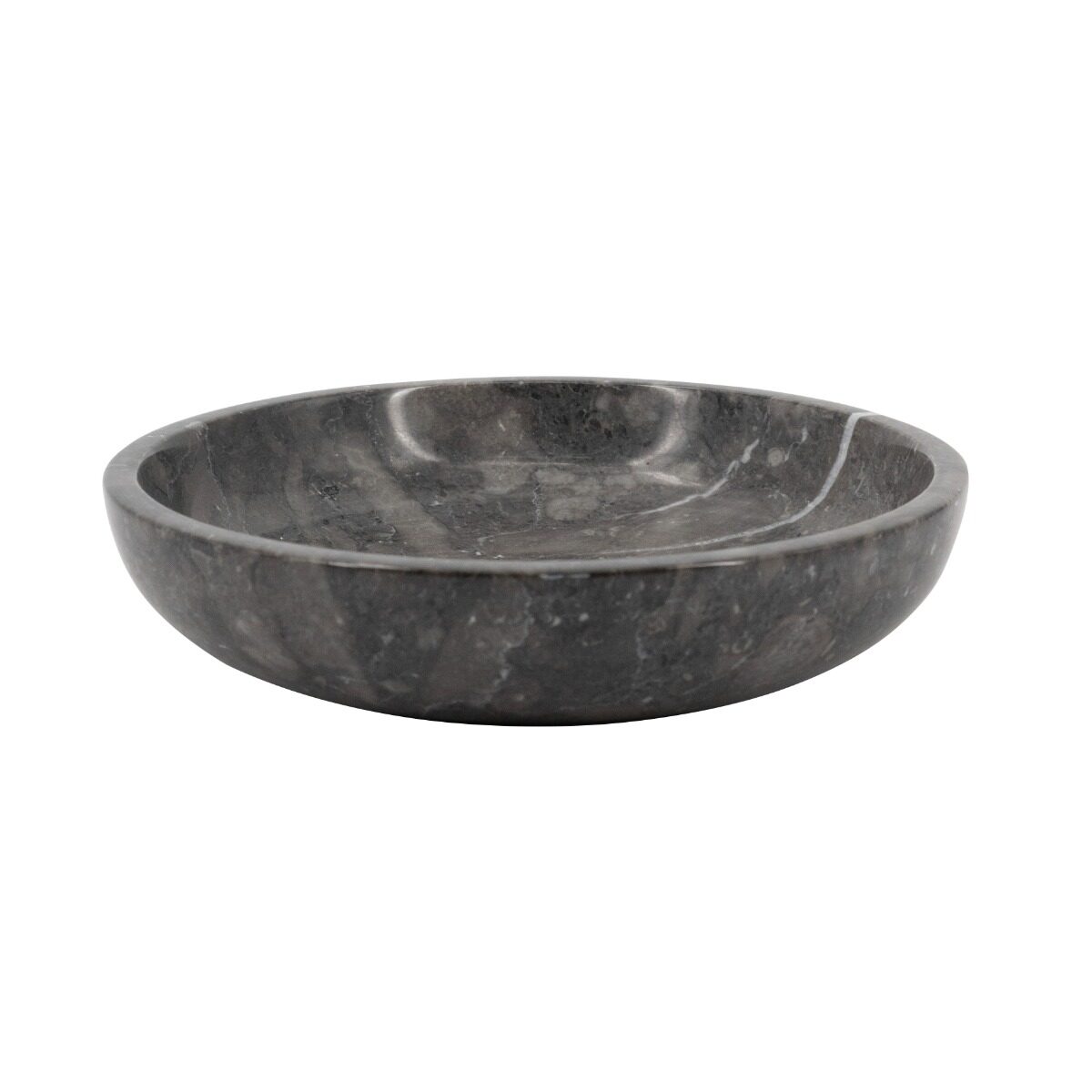 Artekko Artekko Marble Γκρι Μαρμάρινο Μπολ (21x21x4.5)cm C0006