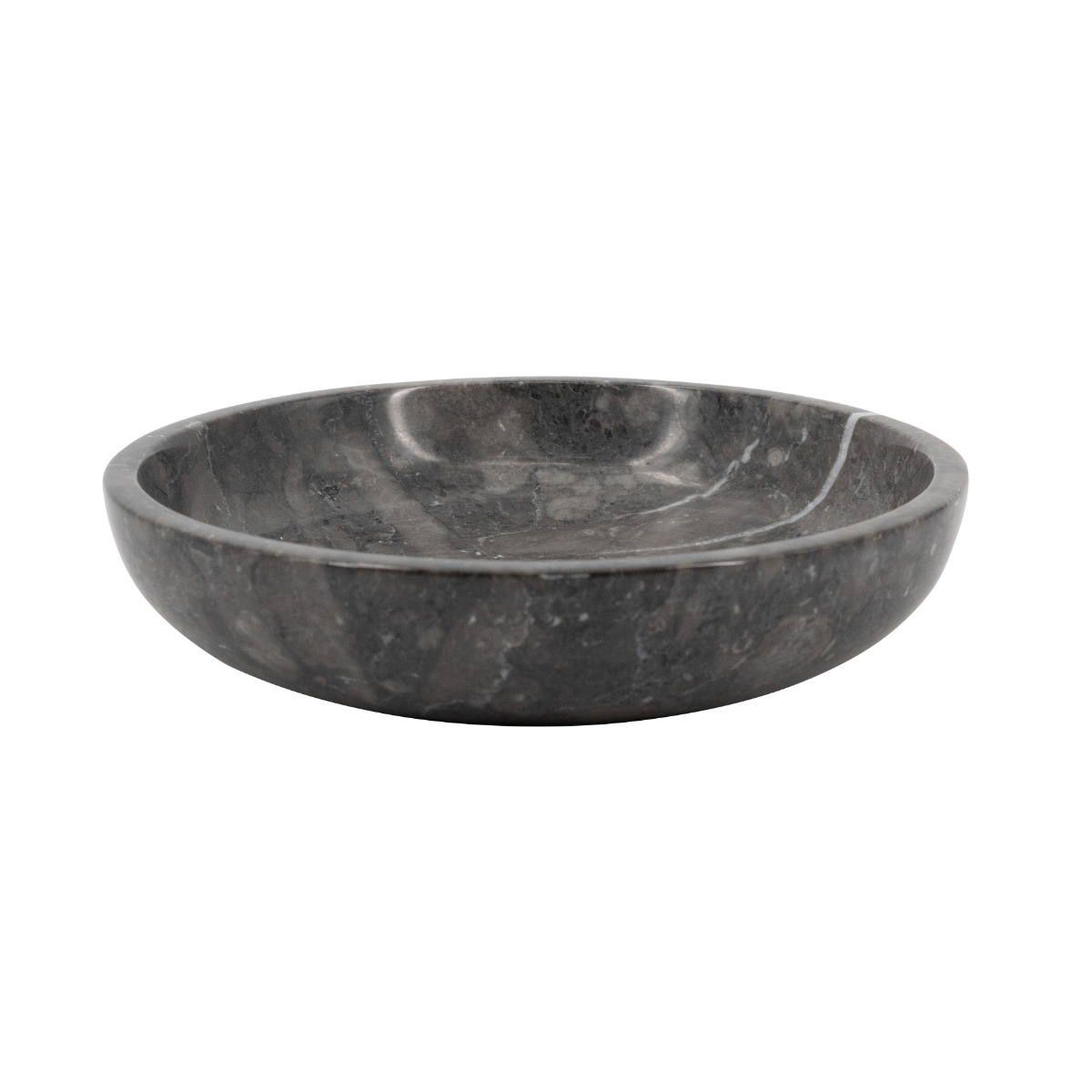 Artekko Artekko Marble Γκρι Μαρμάρινο Μπολ (21x21x4.5)cm C0006