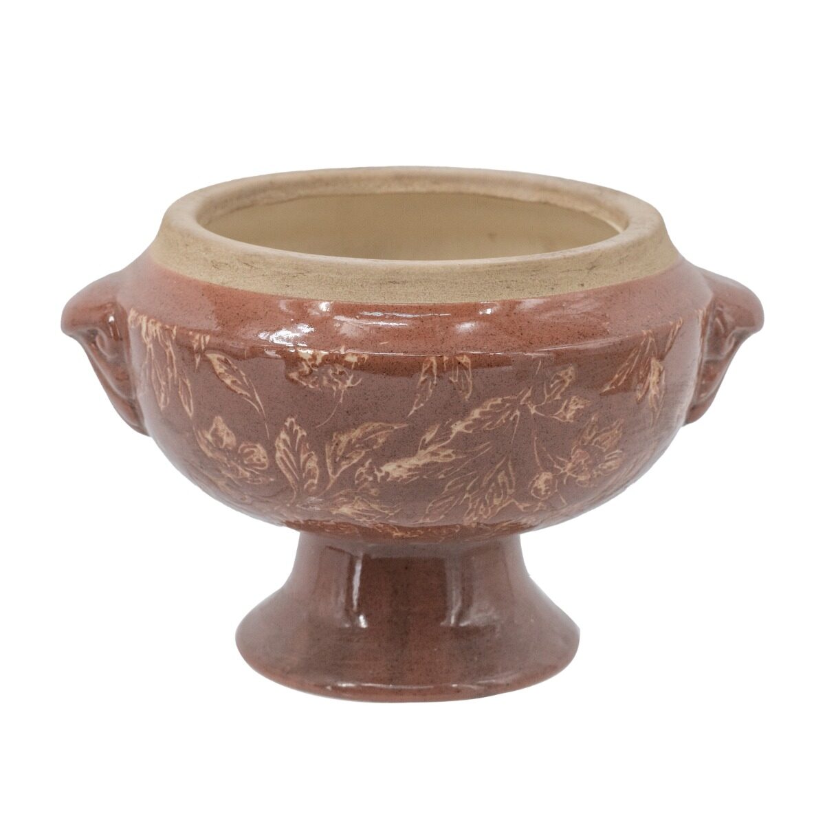 Artekko Artekko Aging Κόκκινο Κεραμικό Κασπώ (20x17x13)cm C4709