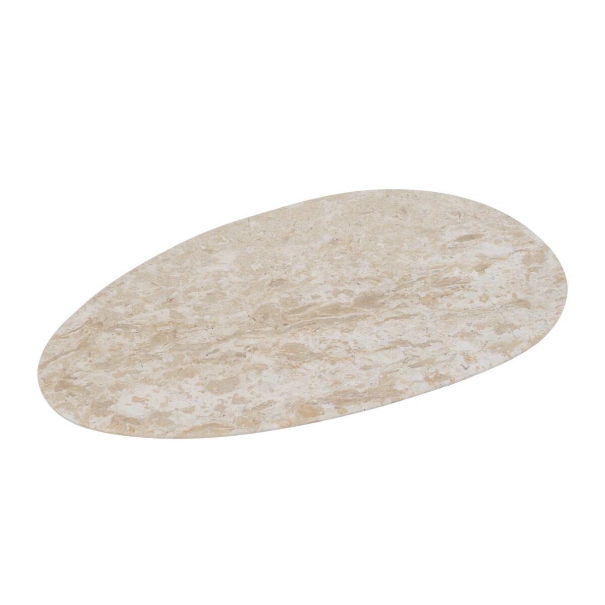 Artekko Artekko Marble Μπεζ Μαρμάρινη Πιατέλα (30x17x1)cm C5462