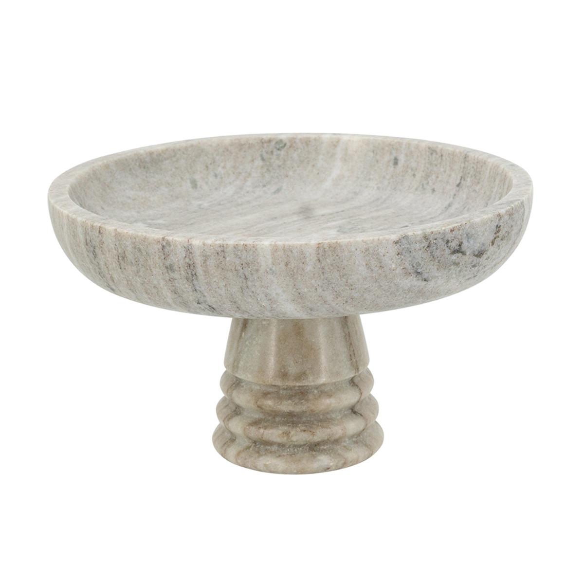 Artekko Artekko Marble Γκρι Μαρμάρινη Ορντερβιέρα (25x25x15)cm C8407-DS