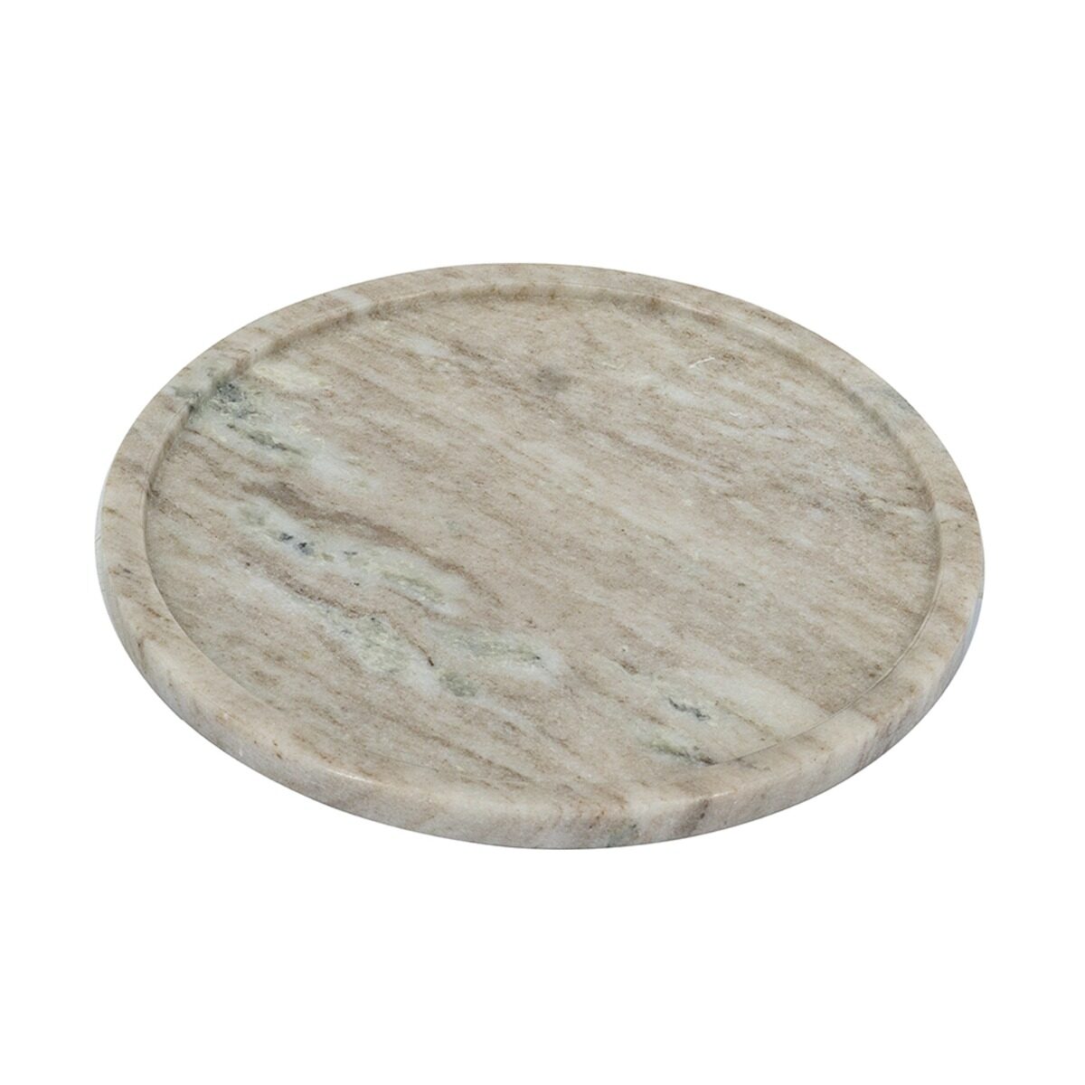 Artekko Artekko Marble Γκρι Μαρμάρινος Δίσκος Πλατό (25x25x1.8)cm C8408-DS