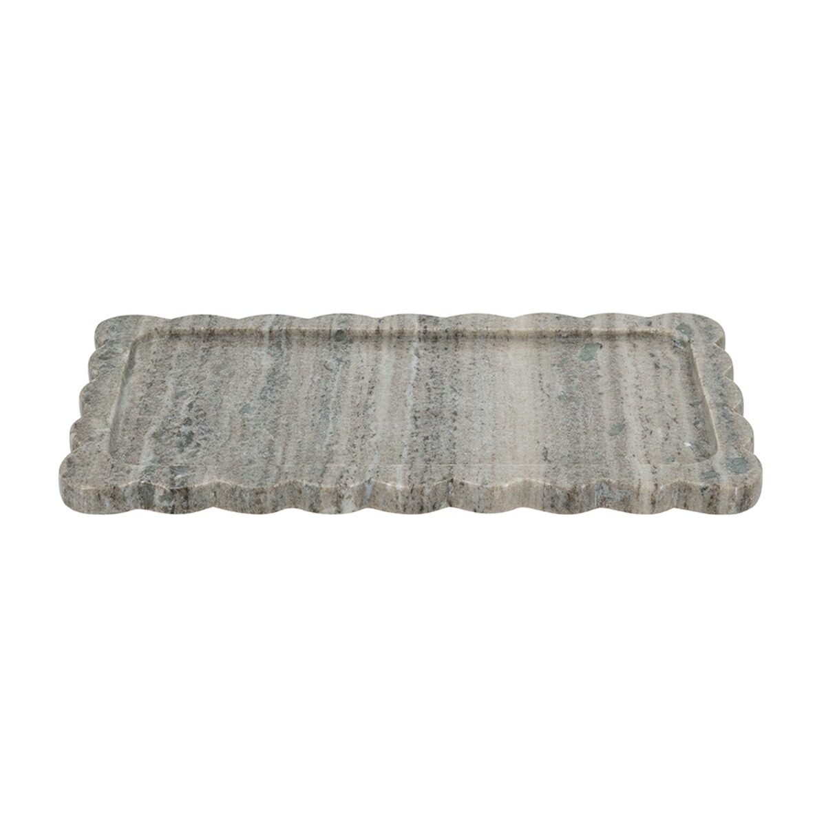 Artekko Artekko Marble Γκρι Μαρμάρινος Δίσκος Πλατό (35.5x20x1.8)cm C8409-DS