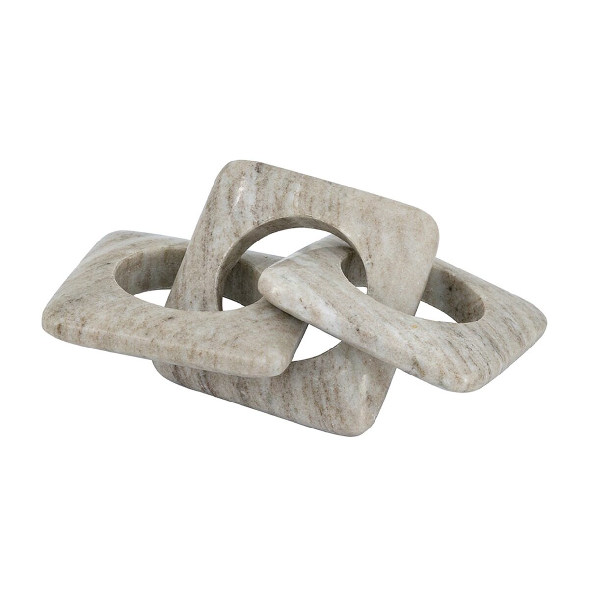 Artekko Artekko Marble Γκρι Μαρμάρινη Διακοσμητική Αλυσίδα (26x10x2.5)cm C8414-DS
