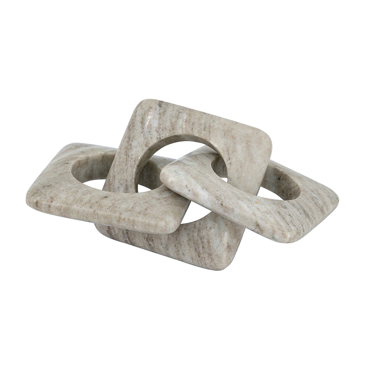 Artekko Artekko Marble Γκρι Μαρμάρινη Διακοσμητική Αλυσίδα (26x10x2.5)cm C8414-DS