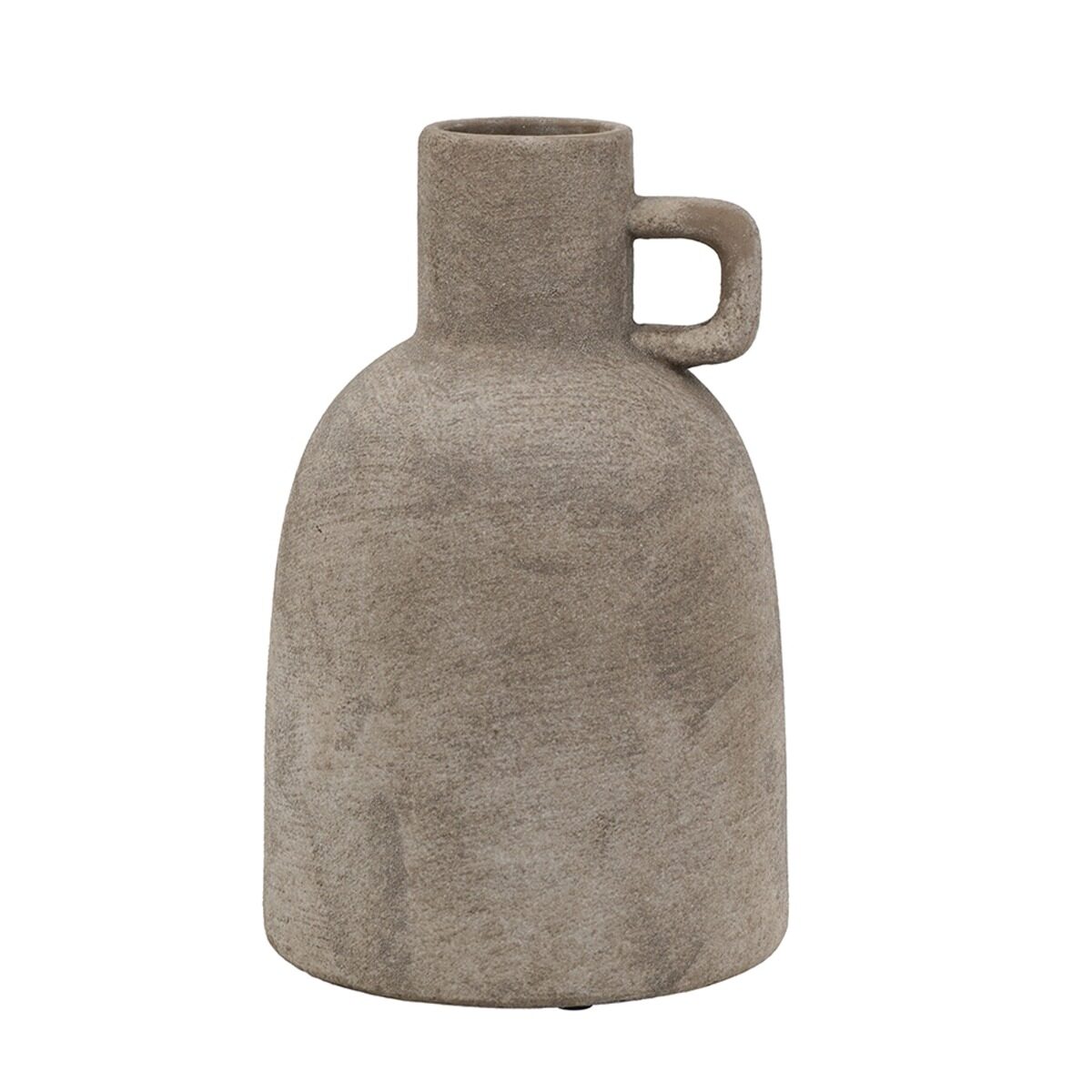 Artekko Artekko Candia Γκρι Βάζο από Τερακότα (16.5x16.5x25.5)cm C8437