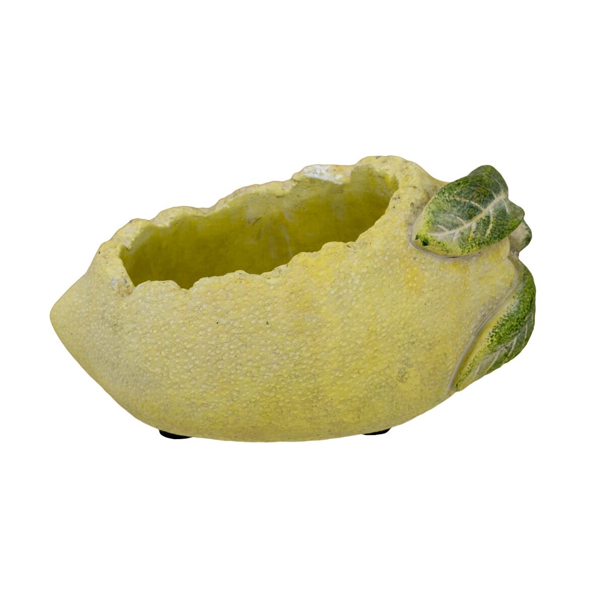 Artekko Artekko Lemon Κίτρινο Τσιμεντένιο Κασπώ (18.5x12x10.5)cm C8503