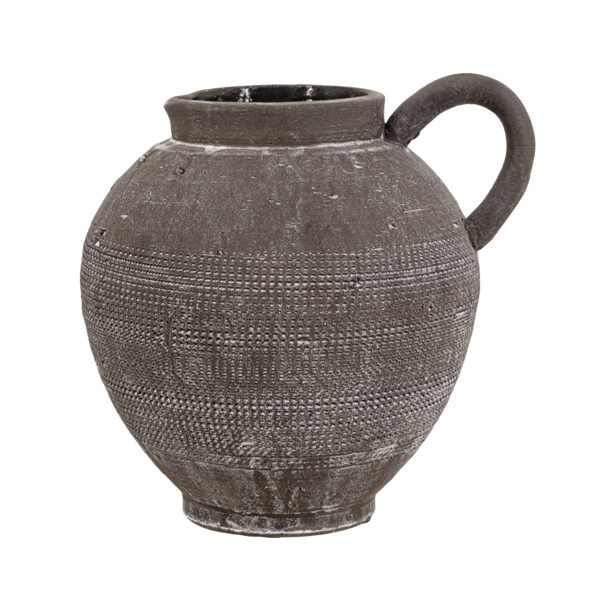 Artekko Artekko Antique Κεραμικό Βάζο σε Μαύρη Πατίνα (20.3x17.2x19.2)cm C8510