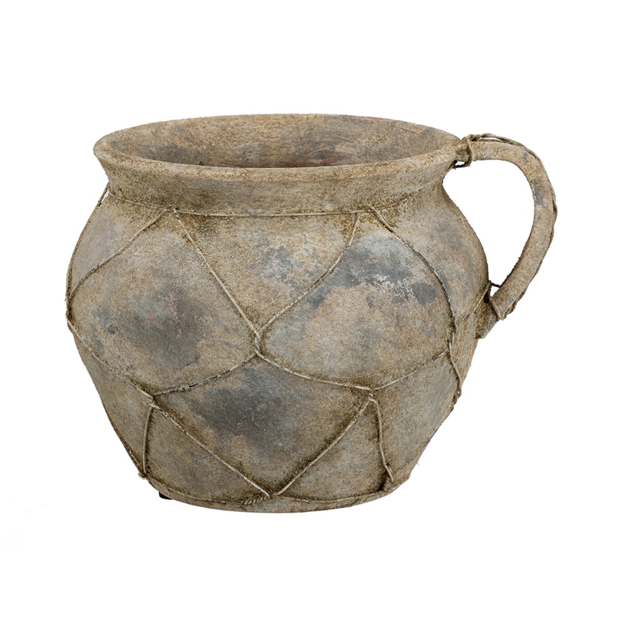 Artekko Artekko Antique Κεραμικό Βάζο σε Καφέ Αποχρώσεις (26.5x23x19)cm C8513