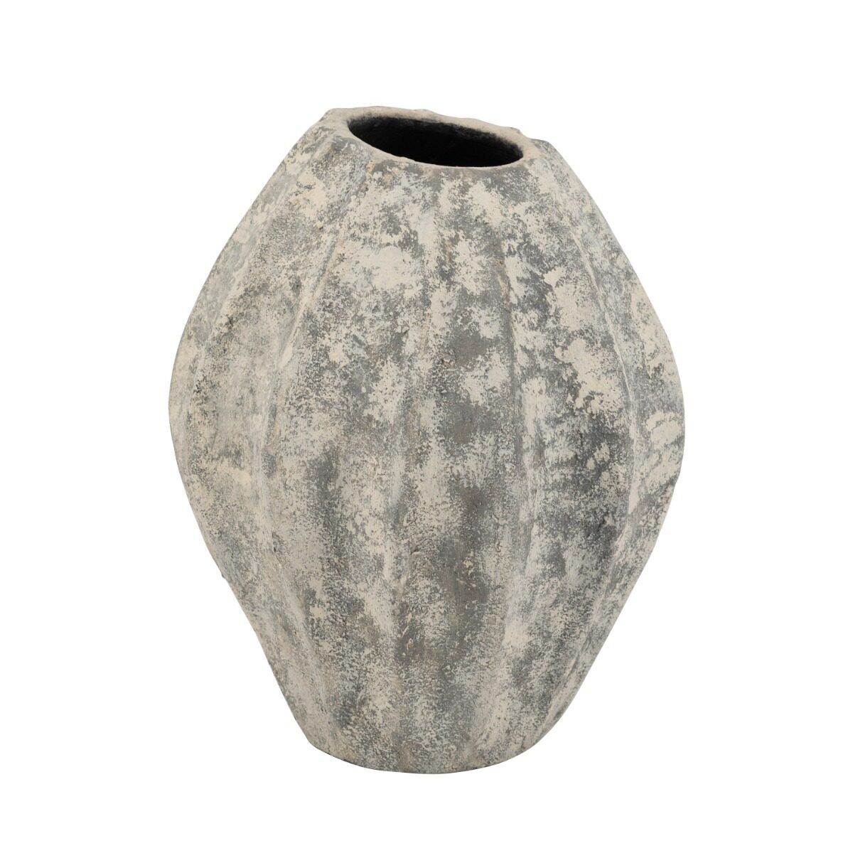 Artekko Artekko Antique Μπεζ Βάζο από Τερακότα (28x28x35)cm C9283