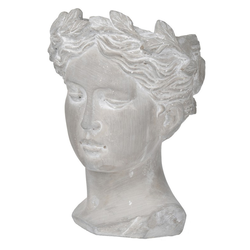 Artekko Artekko Cement Κασπώ Τσιμεντένιο Γκρι (16x15x23)cm D1621