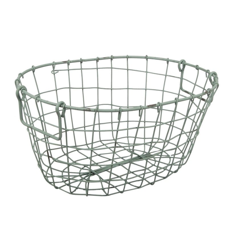 Artekko Artekko Coojo Καλάθι Μεταλλικό Γκρί (40x28x19)cm D42470-GREE