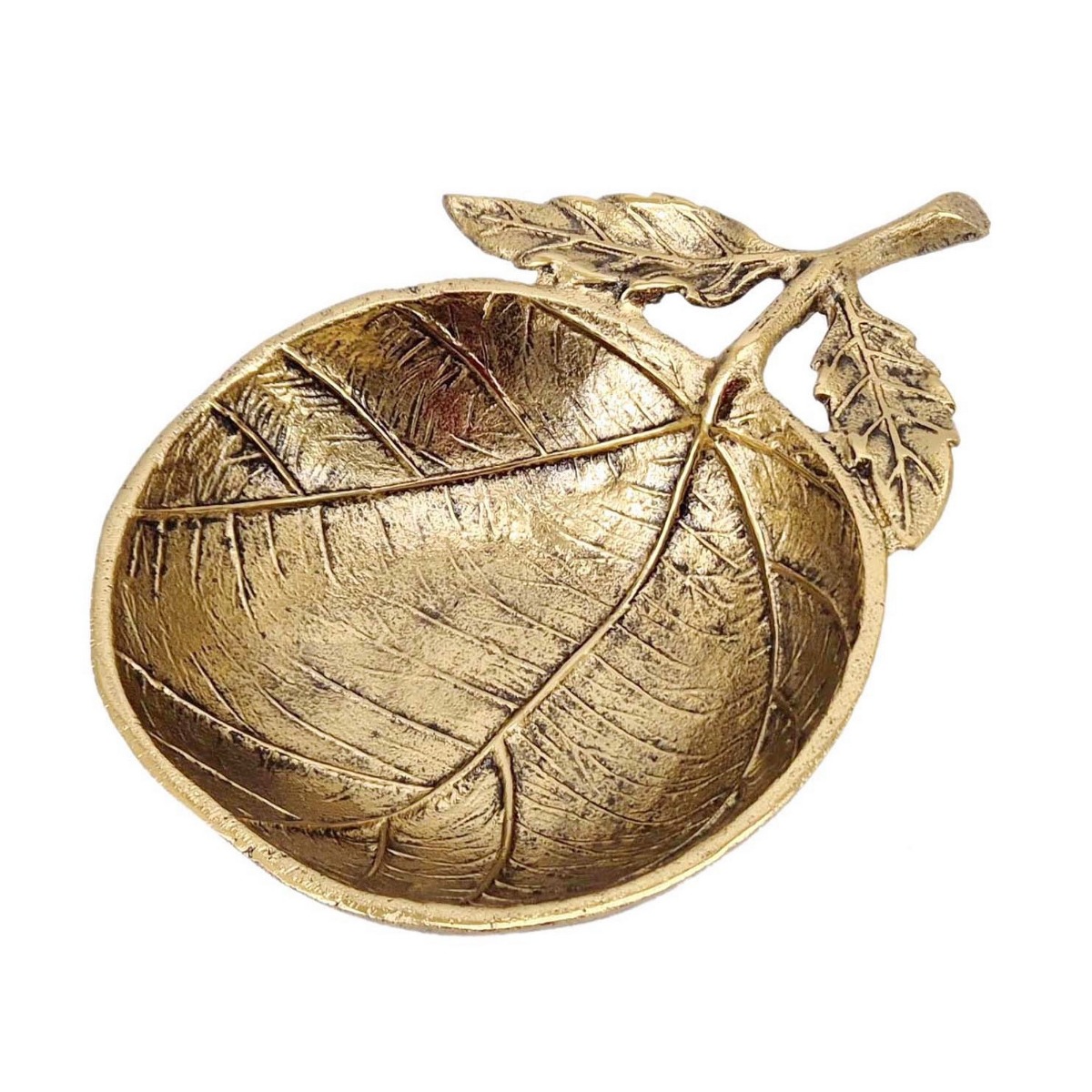 Artekko Artekko Branch Χρυσό Μεταλλικό Μπολ (20.3x15.2x5.1)cm D5537