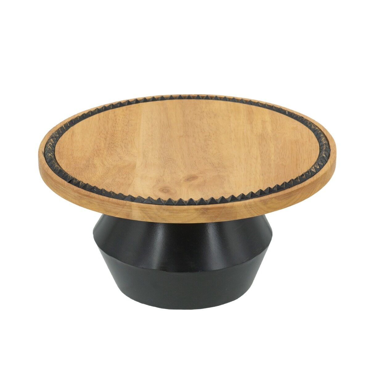 Artekko Artekko Gaia Καφέ Ξύλινη Ορντερβιερα Πλατό (30x30x15)cm D6127