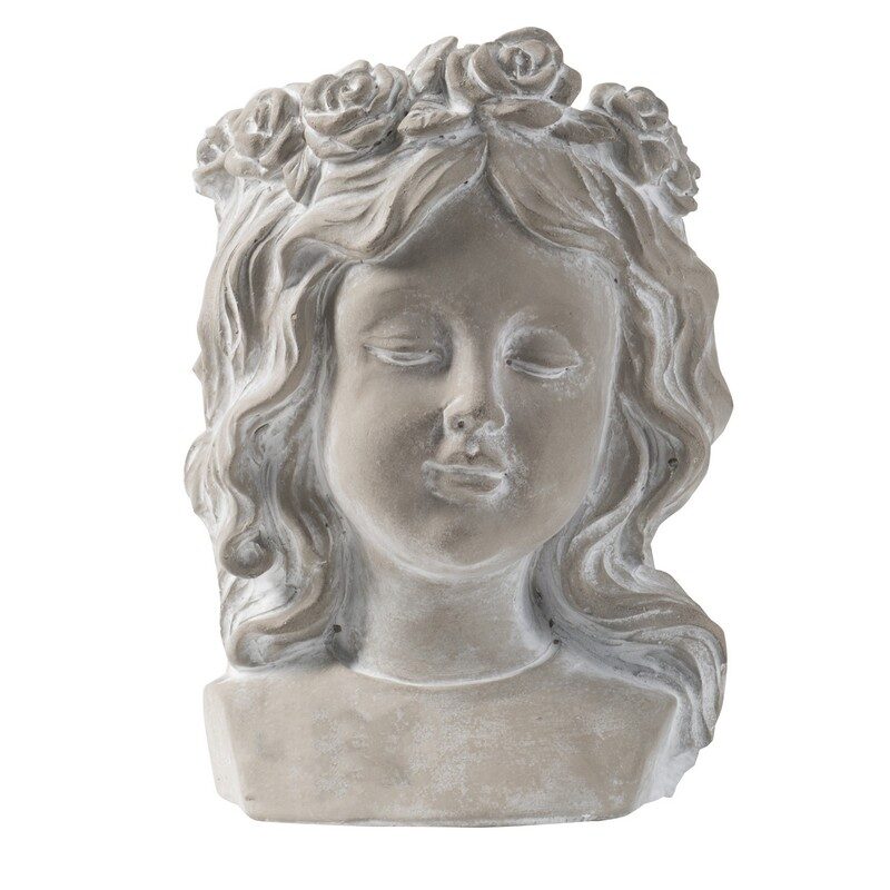Artekko Artekko Cement Γκρι Τσιμεντένιο Κασπώ Τοίχου (16x12x25)cm D8026
