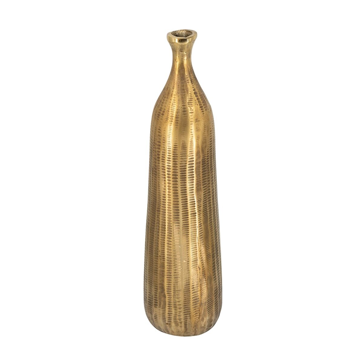 Artekko Artekko Noble Χρυσό Μεταλλικό Βάζο (13x13x51)cm D8481