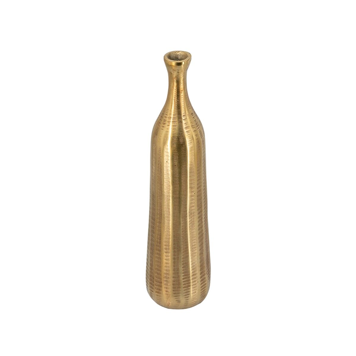 Artekko Artekko Noble Χρυσό Μεταλλικό Βάζο (9.5x9.5x38)cm D8482
