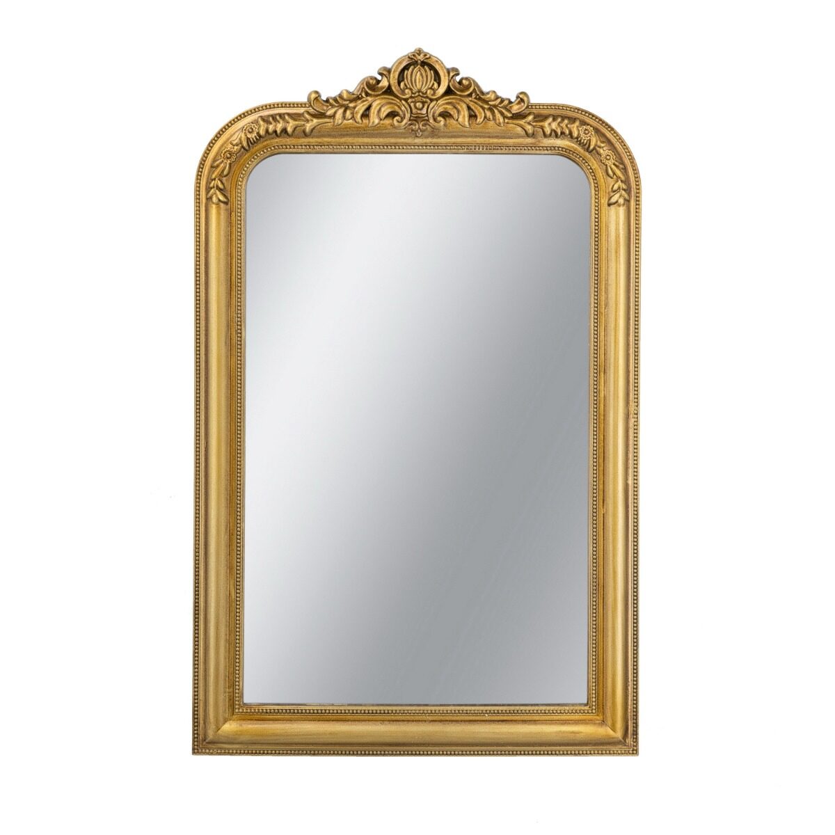 Artekko Artekko Mirror Χρυσός MDF Καθρέπτης Τοίχου (60x2.5x95)cm D8608-DS