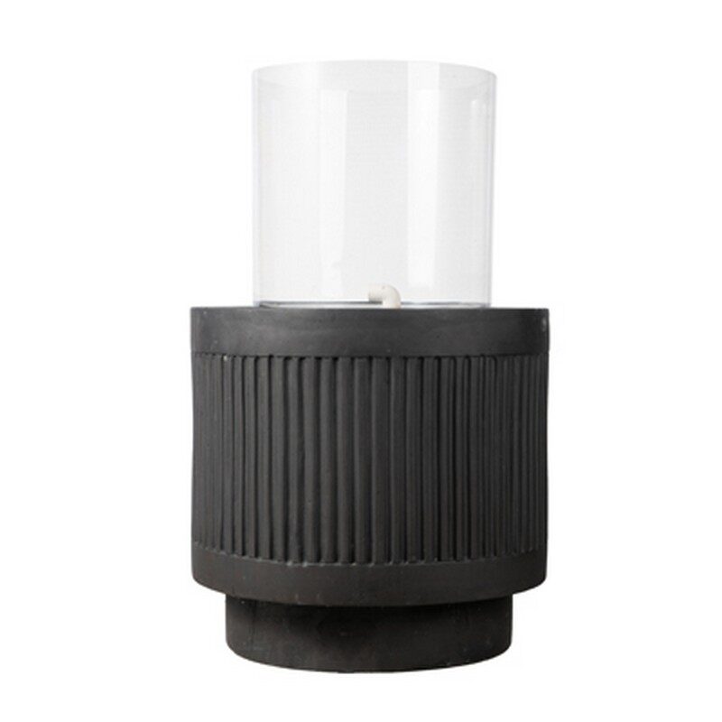 Artekko Artekko Fountain Συντριβάνι Τσιμέντο Μαύρο Πολυκαρβονικό (50.8x50.8x49.5)cm D8840CE-DS