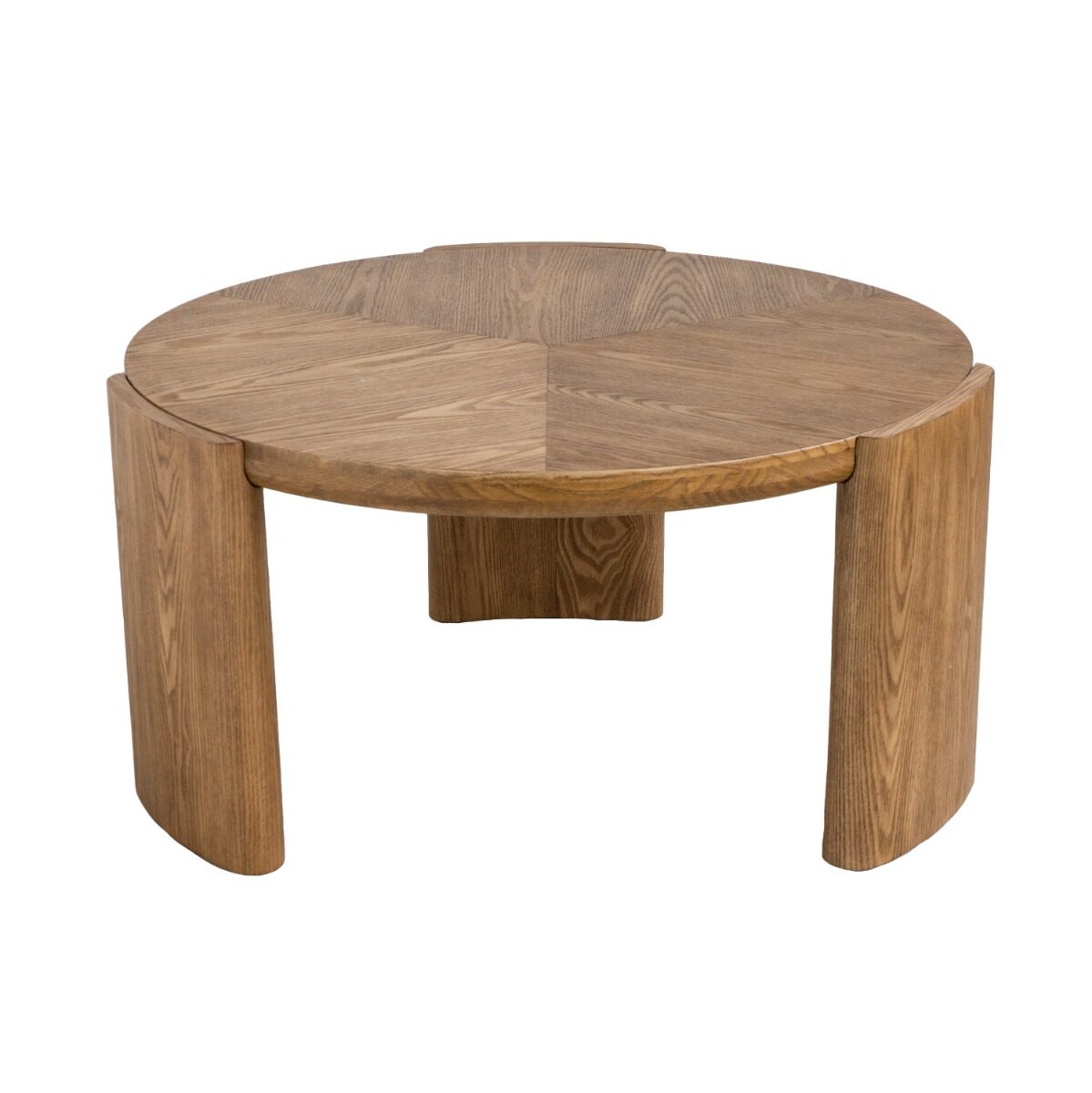 Artekko Artekko Lume Καφέ MDF Τραπέζι Σαλονιού (81.2x81.2x41.5)cm D8921