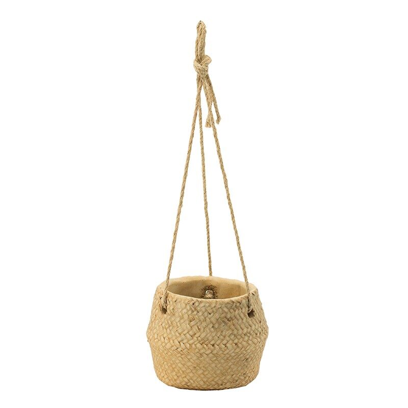 Artekko Artekko Knitt Κασπώ Κρεμαστό Τσιμεντένιο Μπεζ (16x16x13)cm D9040