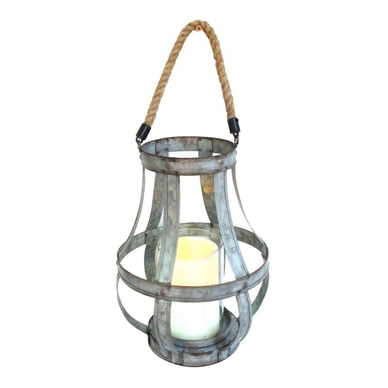 Artekko Artekko Fle Διακοσμητικό Μεταλλικό Φαναράκι (19x19x29)cm HP42419
