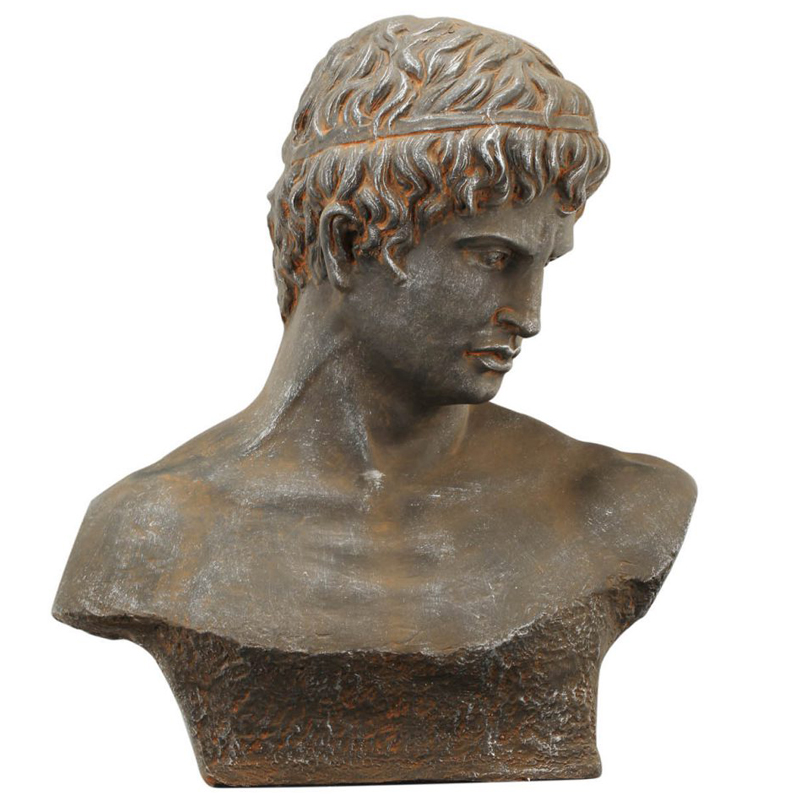 Artekko Artekko Atticus Προτομή Διακοσμητική από Μαγνήσιο Γκρι (49x23x57)cm HP75768