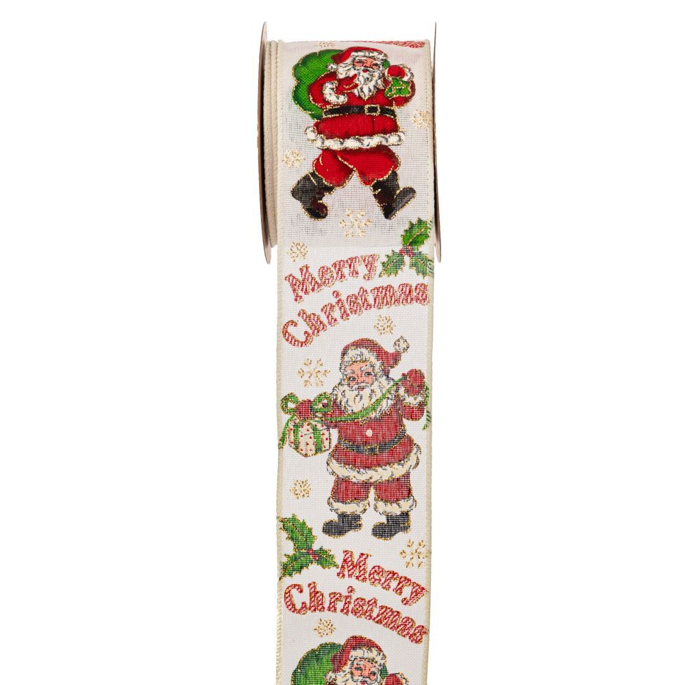 ΚΟΡΔΕΛΑ 6,3ΕΚ Χ 10 ΜΕΤΡΑ MERRY XMAS ΜΕ ΑΓΙΟ ΒΑΣΙΛΗ
