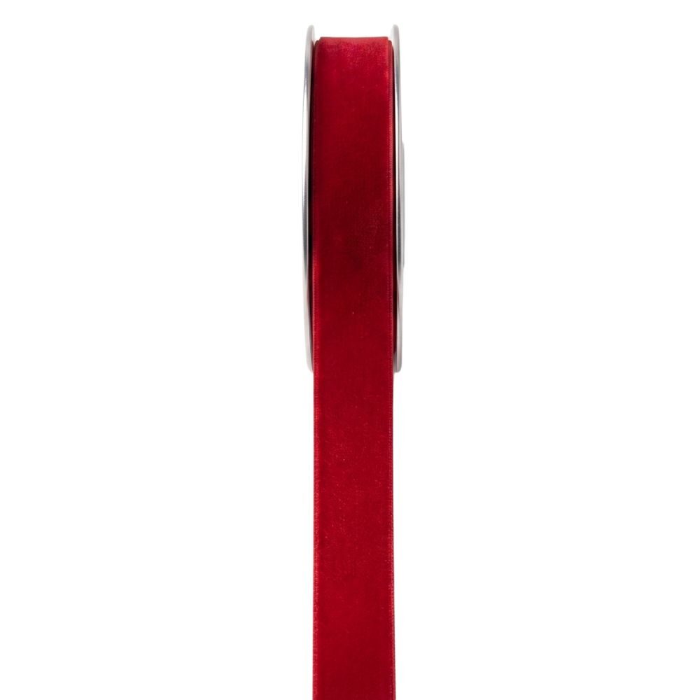 ΚΟΡΔΕΛΑ ΒΕΛΟΥΔΟ ΔΙΠΛΗΣ ΟΨΗΣ 25MM X 7Μ ΚΟΚΚΙΝΗ