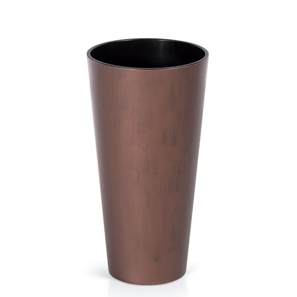 TUBUS SLIM CORTEN STEEL ΠΛΑΣΤΙΚΟ ΚΑΣΠΩ 30Χ30Χ57ΕΚ