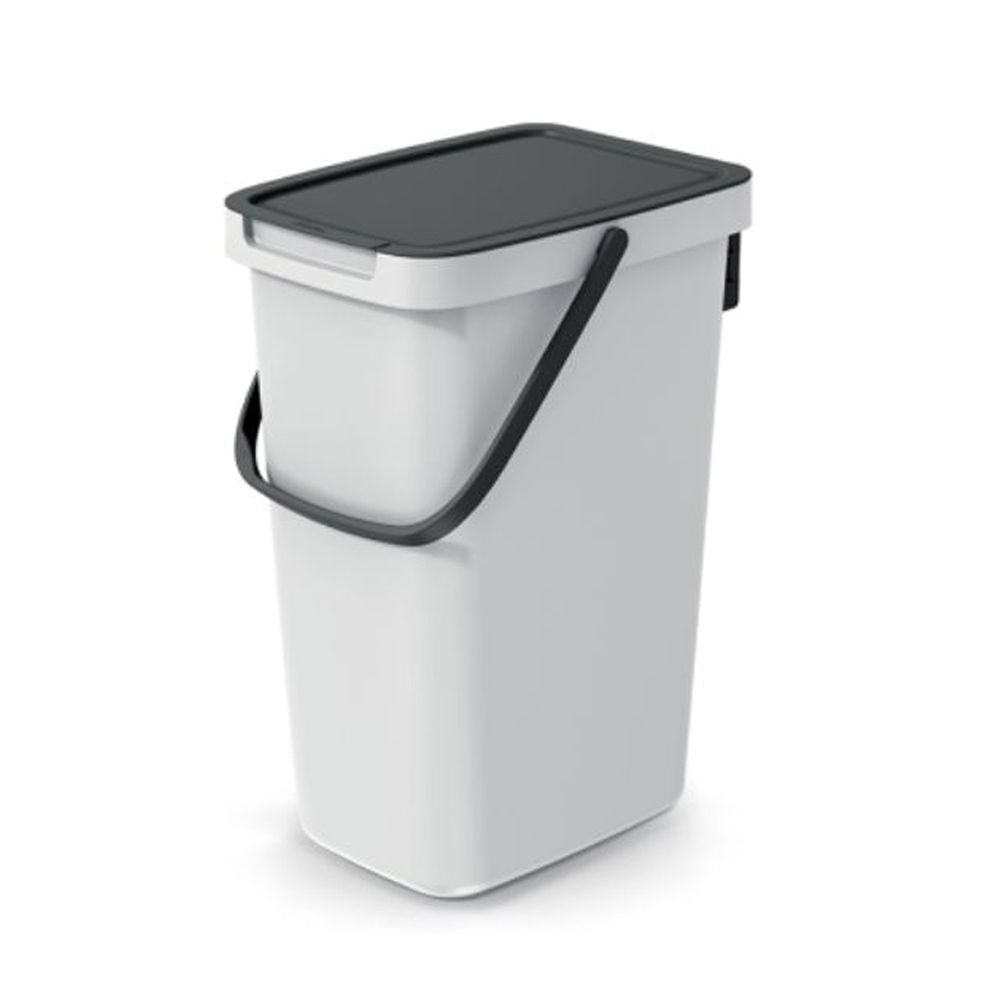 SYSTEMA Q collect ΓΚΡΙ ΠΛΑΣΤΙΚΟΣ ΚΑΔΟΣ 20LT 30Χ23Χ45ΕΚ