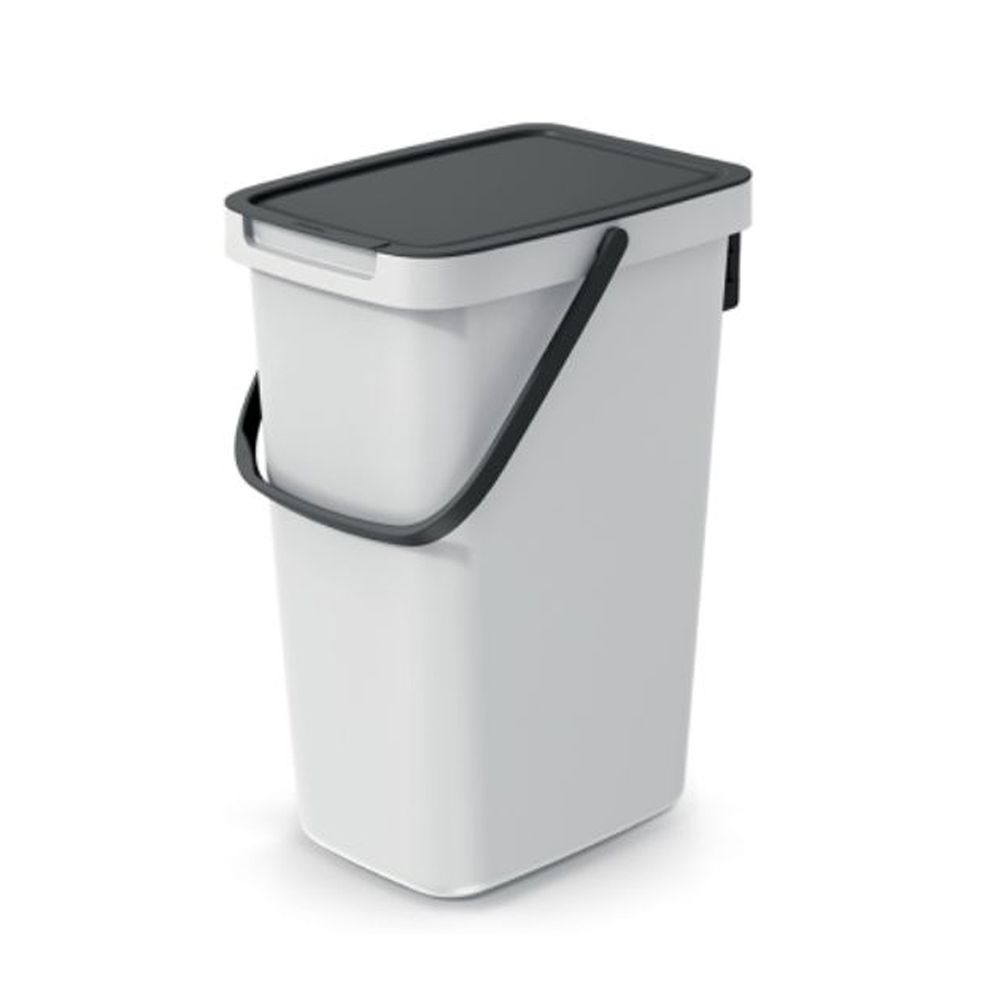 SYSTEMA Q collect ΓΚΡΙ ΠΛΑΣΤΙΚΟΣ ΚΑΔΟΣ 20LT 30Χ23Χ45ΕΚ