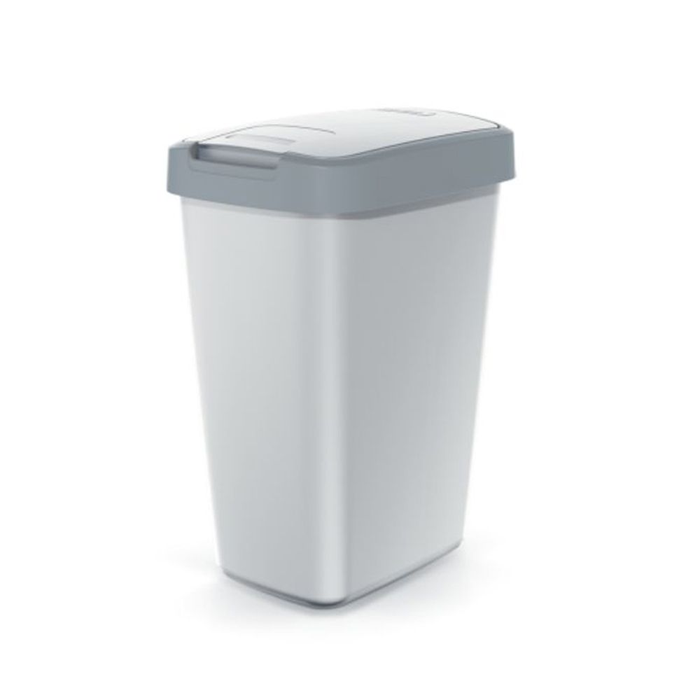 COMPACTA Q ΓΚΡΙ ΠΛΑΣΤΙΚΟΣ ΚΑΔΟΣ 12LT 26Χ20Χ36ΕΚ
