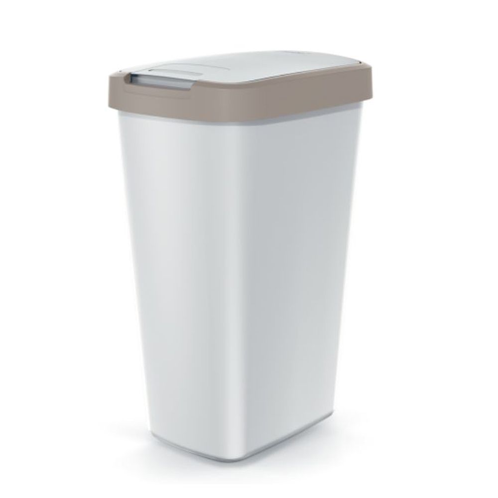 COMPACTA Q ΑΝΟΙΧΤΟ ΚΑΦΕ ΜΑΥΡΟ ΠΛΑΣΤΙΚΟΣ ΚΑΔΟΣ 45LT 39Χ39Χ61ΕΚ