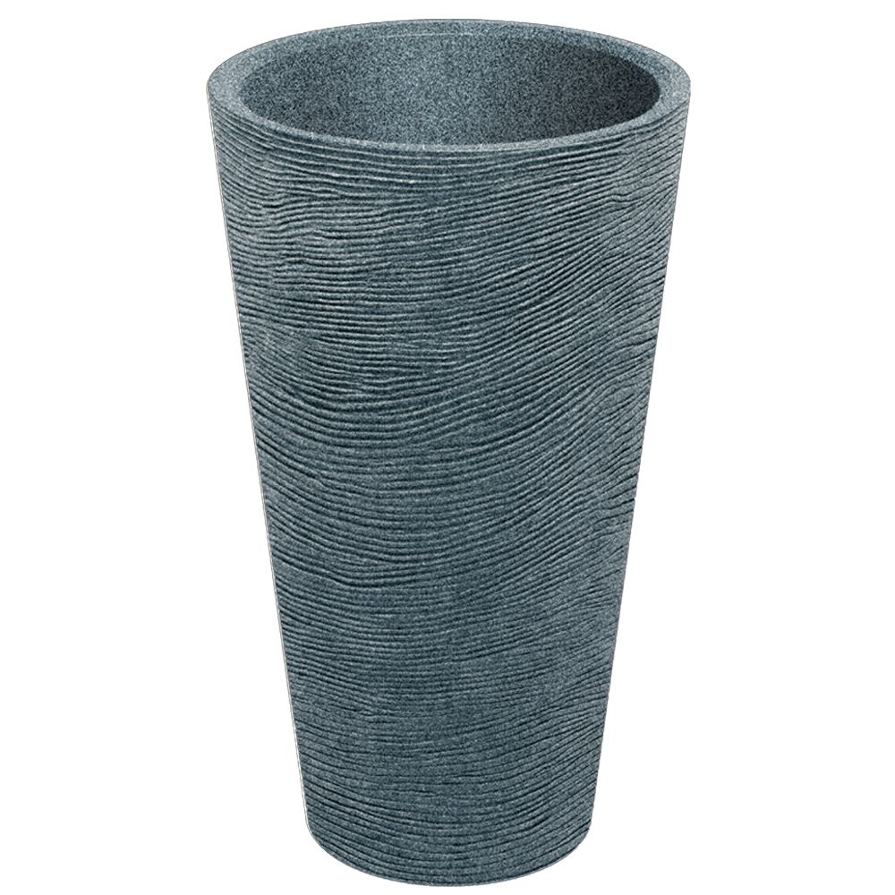 TUBRA ROUND SLIM GRANITE ΠΛΑΣΤΙΚΟ ΚΑΣΠΩ 60Χ60Χ100ΕΚ