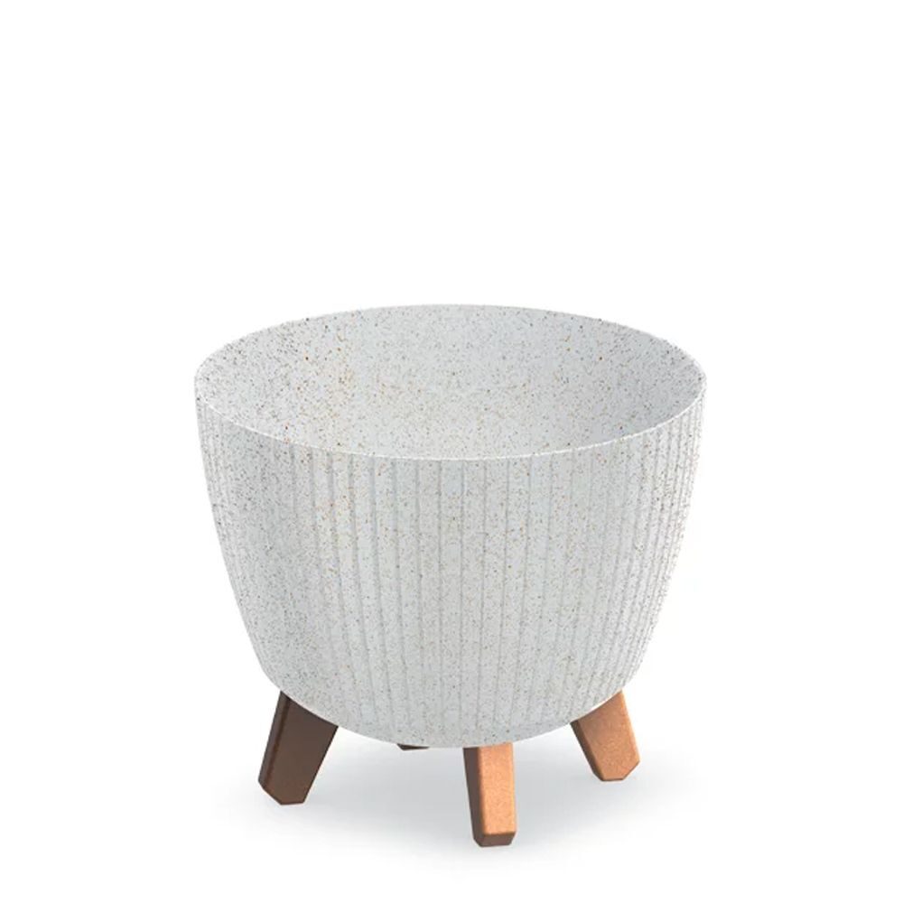 LAMIA ECO WOOD ΛΕΥΚΟ ΠΛΑΣΤΙΚΟ ΚΑΣΠΩ Φ23.5Χ21ΕΚ