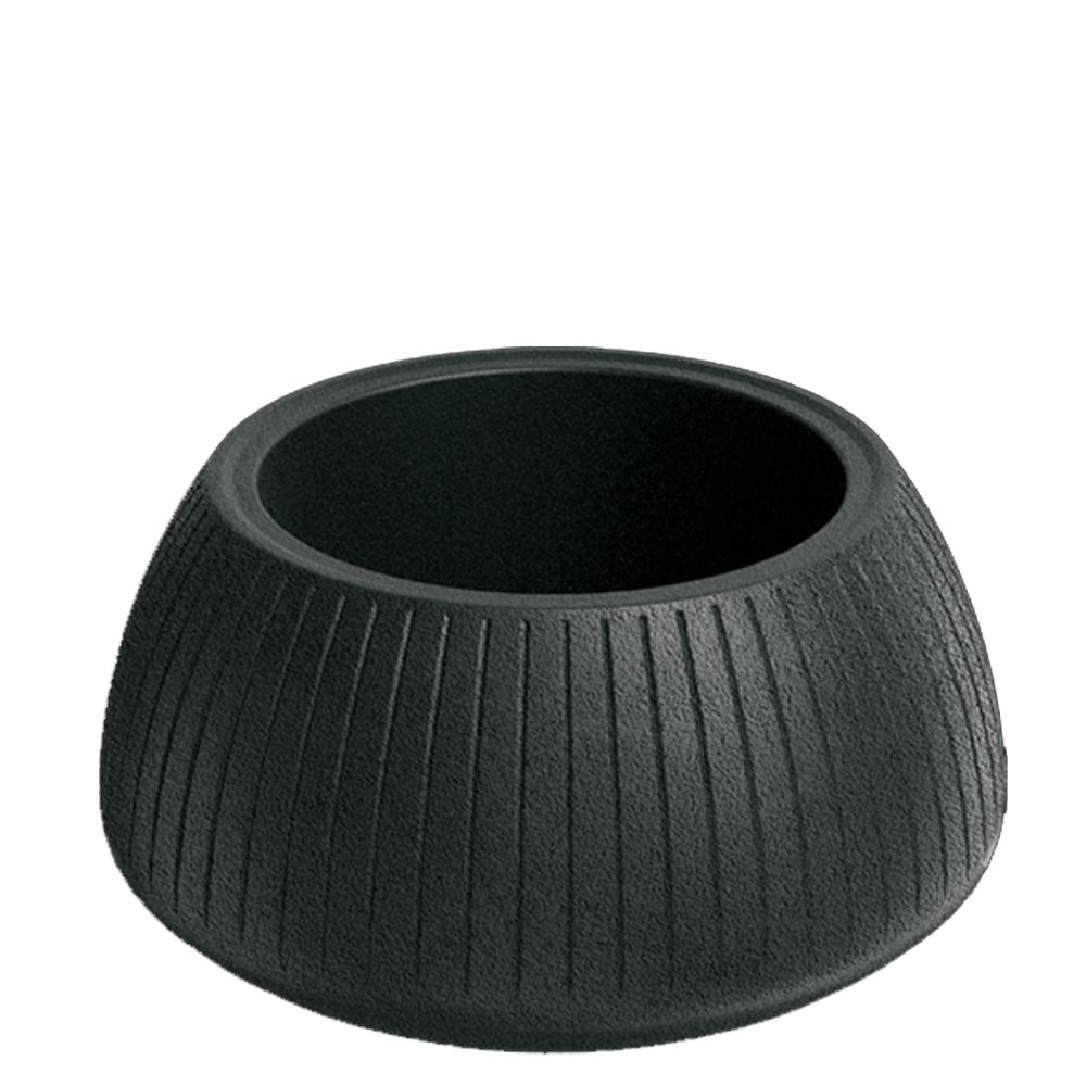 CORO BOWL CHARCOAL ΠΛΑΣΤΙΚΟ ΚΑΣΠΩ 40Χ40Χ20ΕΚ