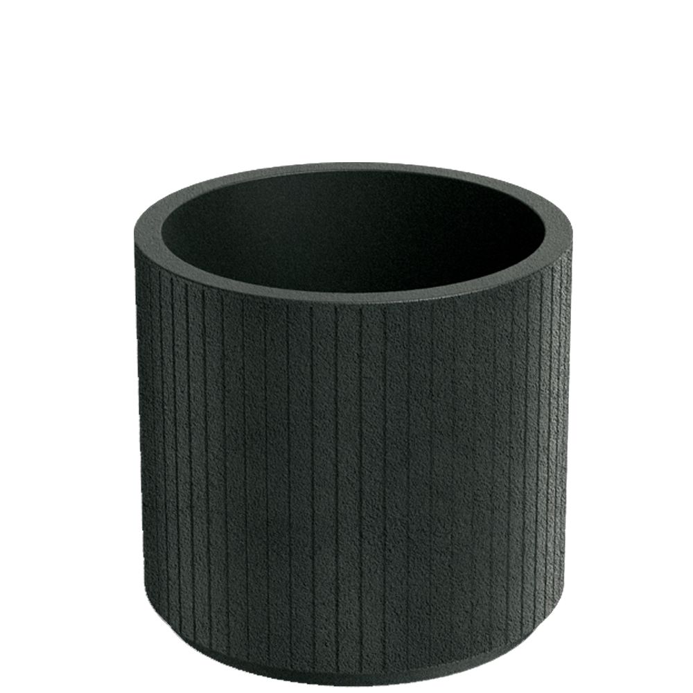 CORO ROUND CHARCOAL ΠΛΑΣΤΙΚΟ ΚΑΣΠΩ 40X40X36EK