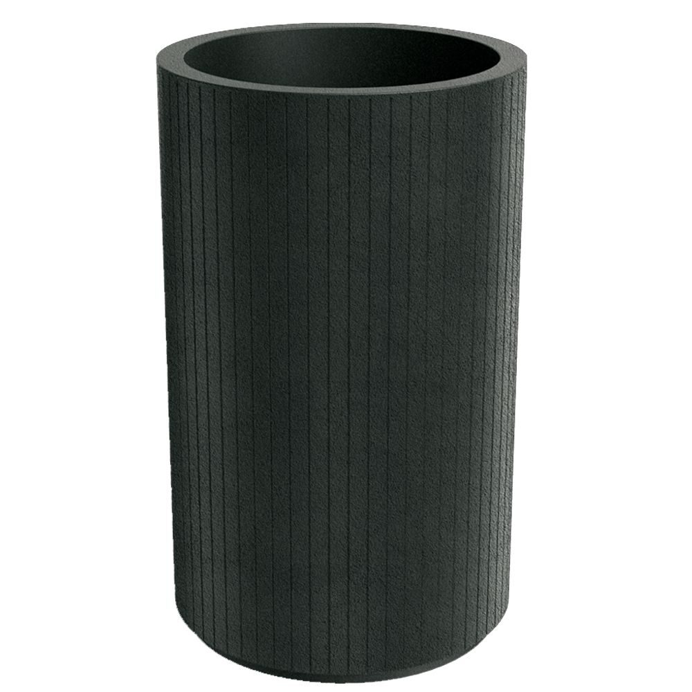 CORO ROUND HIGH CHARCOAL ΠΛΑΣΤΙΚΟ ΚΑΣΠΩ Φ47.5X80EK