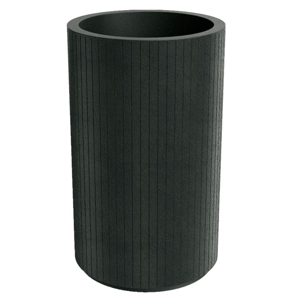 CORO ROUND HIGH CHARCOAL ΠΛΑΣΤΙΚΟ ΚΑΣΠΩ Φ47.5X80EK