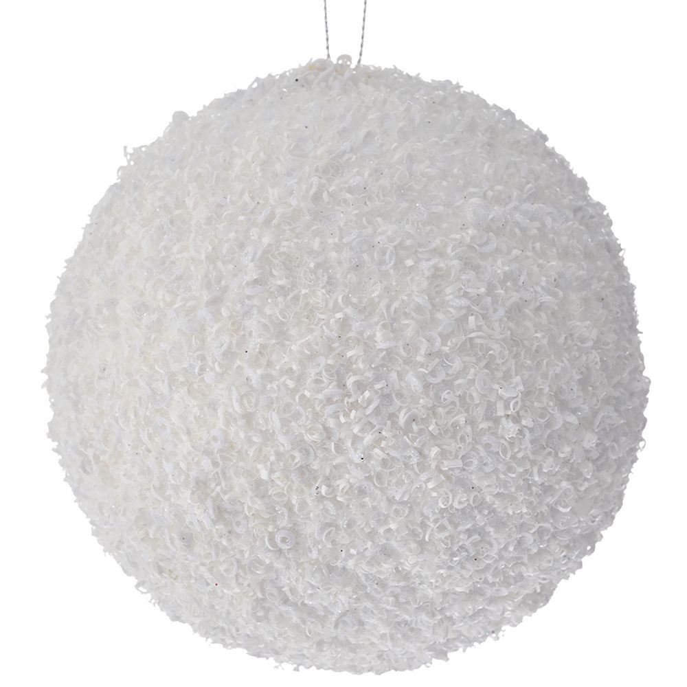 ΛΕΥΚΗ GLITTER FOAM ΜΠΑΛΑ 15ΕΚ