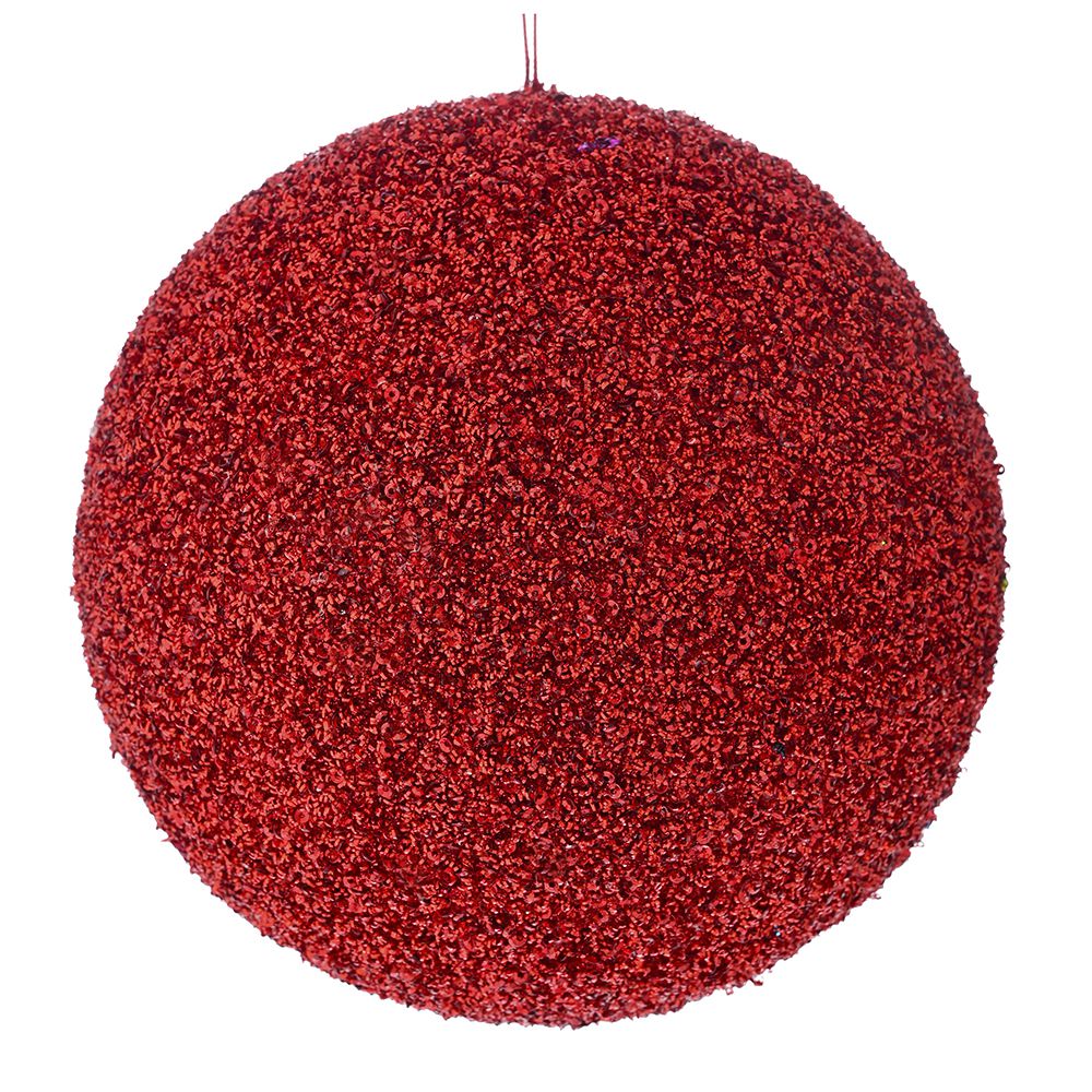 ΚΟΚΚΙΝΗ GLITTER FOAM ΜΠΑΛΑ 20ΕΚ