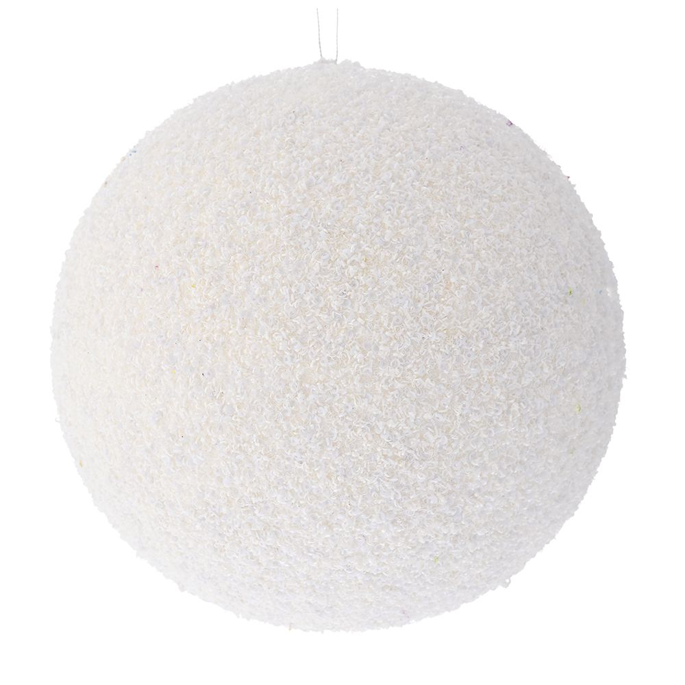 ΛΕΥΚΗ GLITTER FOAM ΜΠΑΛΑ 20ΕΚ