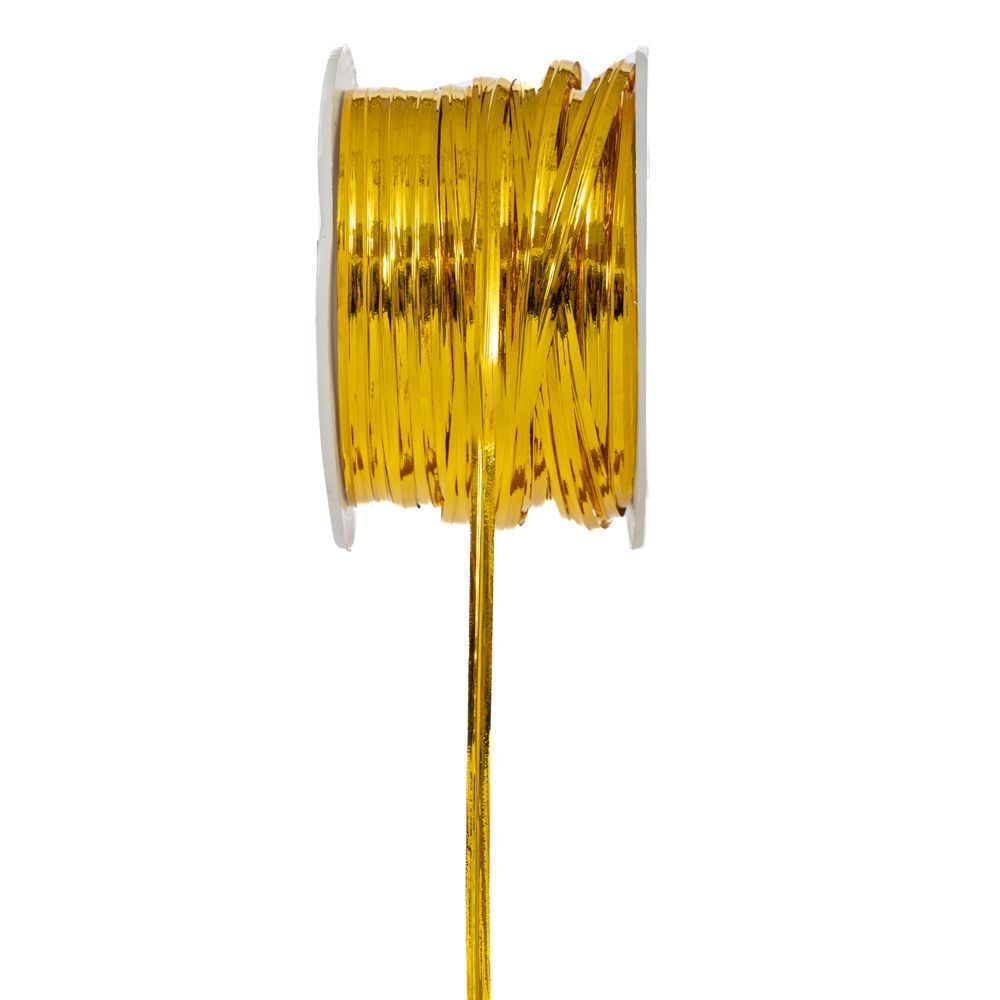 FLAT WIRE CORD ΧΡΥΣΟ 4MMX92M